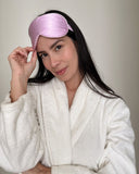 PURE SOL. Beauty Silk Sleep Eye Mask - Ivory