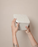 The Sculpted Bin - Petite with Lid