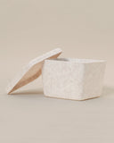 The Sculpted Bin - Petite with Lid