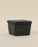 The Sculpted Bin - Petite with Lid | Set of 3