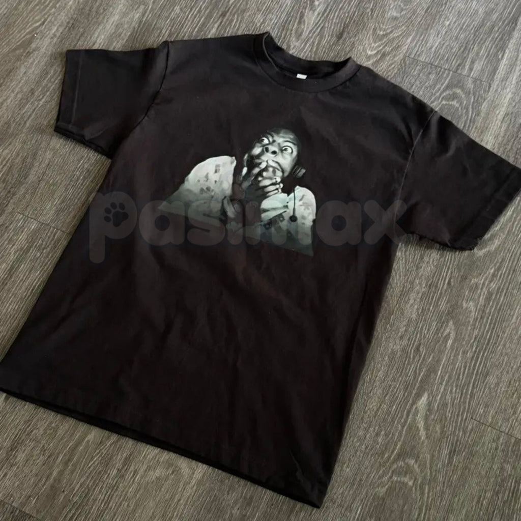 Speed Covering His Mouth Funny T-Shirt - IShowSpeed Viral Reaction Graphic Tee, Funny Streaming Meme Apparel, Trendy YouTuber Fan Merch Shirt