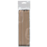STALEKS PRO ORANGE STICK FOR MANICURE WOODEN 150 MM 10 PCS DOS-10/10 - STALEKS™