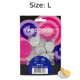 STALEKS PRO PODODISC DISPOSABLE DISC FILES SPONGES FOR PEDICURE 25 PCS PDFB- STALEKS™
