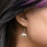 Pteradactyl & Stegosaurus Earrings