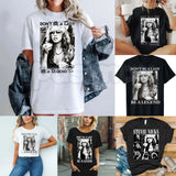 Stevie Nicks Vintage "Don't Be A Lady Be A Legend" T-Shirt – Retro 70s Rock Graphic Tee, Premium 100% Cotton Boho Goddess Top, Soft Lived-In Heavyweight Fleetwood Mac Fan Shirt, Made in USA