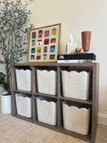 The Scalloped Bin - Original | Set of 3