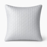 Bamboo Quilted Sham - 100% Viscose from Bamboo - 1pc - Euro - Stone