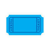 Blue Tickets Classic Accents, 72 ct