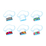 Chefs Hats The Bake Shop Classic Accents Var. Pk, 36 ct