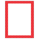 Polka Dots Red Terrific Papers, 50 ct