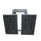 14U Space Shockproof Amp Rack Ata Flight Case 20'' Depth