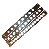 Prox T-1U16Xlr 1U Rack Panel Punched For 16 Xlr, Speaker Twist Connector Or Power Connection Compatible Connectors