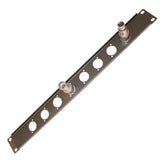 Prox T-1U8Xlr 1U Rack Panel Punched For 8 Xlr, Speaker Twist Connector Or Power Connection Compatible Connectors