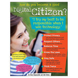 Digital Citizenship (Secondary) Learning Chart, 17 x 22