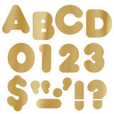 Gold Metallic 2 Casual UC Ready Letters