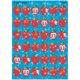 Apple Dazzlers Sparkle Stickers, 72 ct