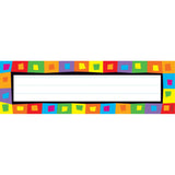 Silly Squares Desk Toppers Name Plates, 36 ct