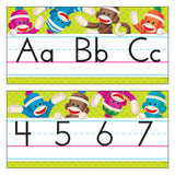 Sock Monkeys Alphabet Line Standard Manuscript B.B. Set