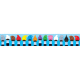 Colortime Paintbrushes Bolder Borders, 35.75
