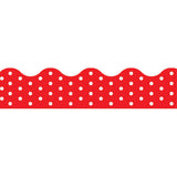 Polka Dots Red Terrific Trimmers, 39 ft