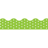 Polka Dots Lime Terrific Trimmers, 39 ft