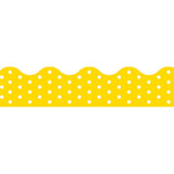 Polka Dots Yellow Terrific Trimmers, 39 ft