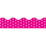 Polka Dots Pink Terrific Trimmers, 39 ft