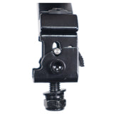 Prox T-Qfc12X4 Set Of (4) Quick 90 Folding Moving Head Clamp Adapters With T-C12 Truss Clamp 2 In. Diameter Black Finish - Max L