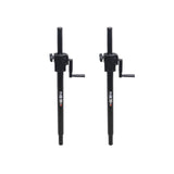 Prox T-Saacx2Pkg Dual Crank System Package Adjustable Speaker-Subwoofer Pole M20 1-3/8 Diameter - From 34-52