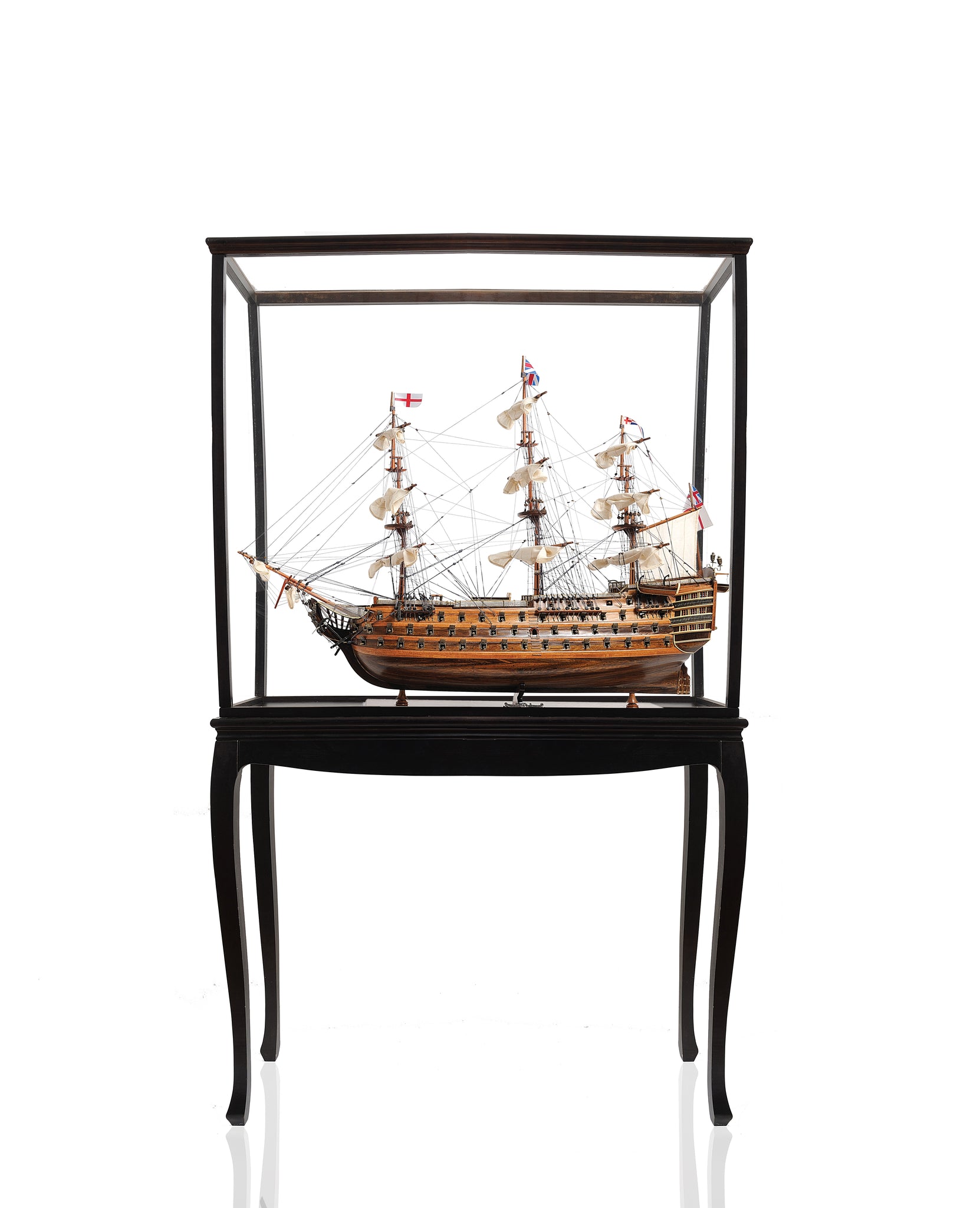 Hms Victory Large With Floor Display Case
