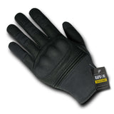 Hard Knuckle Slip-On Glove, Black, M