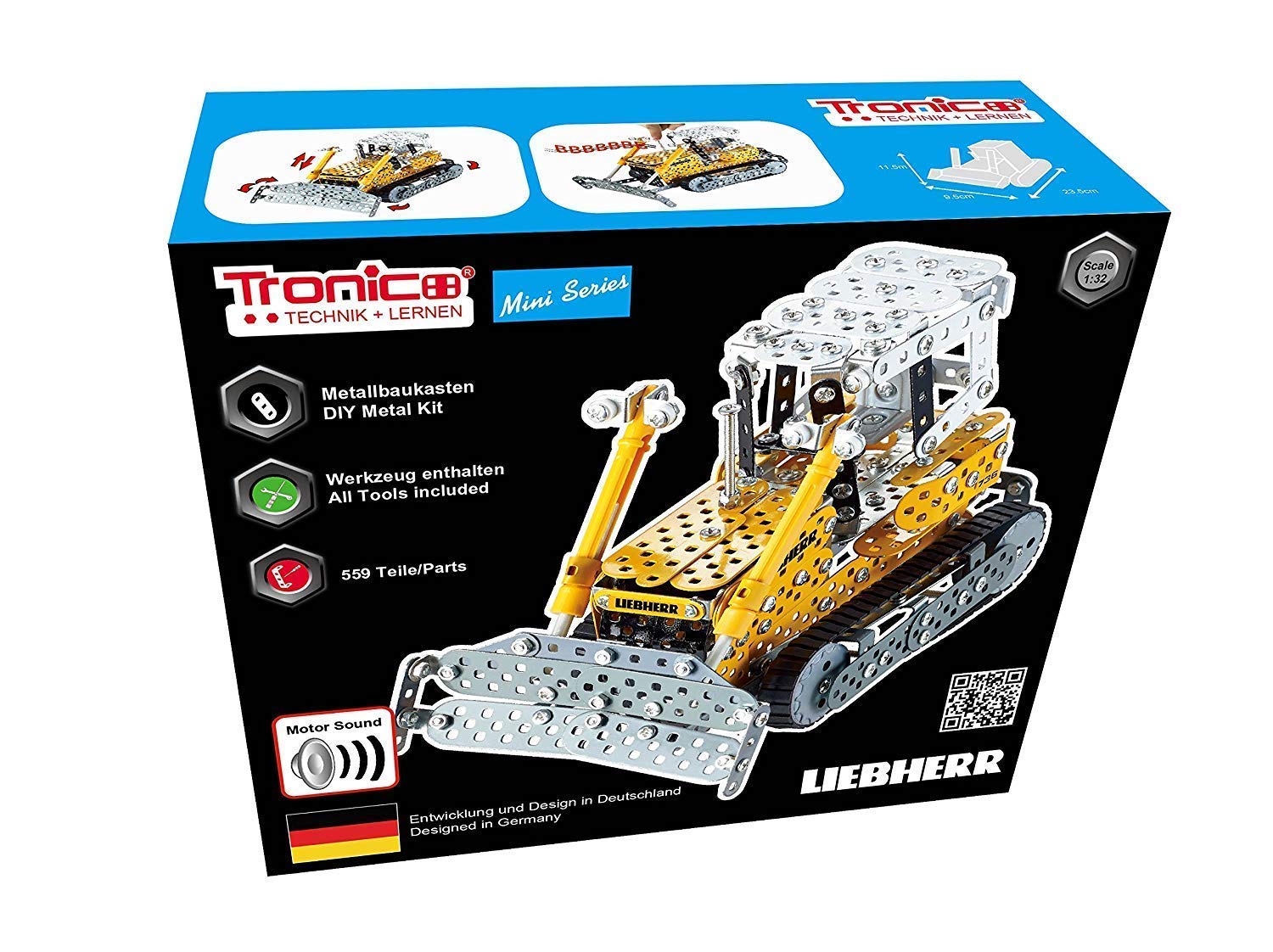 Tronico Mini Series - Liebherr Bulldozer - 559 Parts