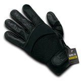 Foammesh Digital Leather Glove, Black, S