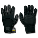Foammesh Digital Leather Glove, Black, M