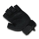 Lightweight Half Finger Glove, Black, L