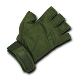 Lightweight Half Finger Glove, Olive, Xl
