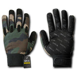 Camo Woodland Tactical Glove,Woodland, L