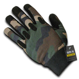 Camo Woodland Tactical Glove,Woodland, L