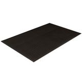 Tuff-Spun 5/8'' Rib-Surface 4'x6' Black