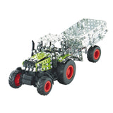 Tronico Micro Series - Claas Axion 850 With Trailer - Infra Red Controlled - 588 Parts