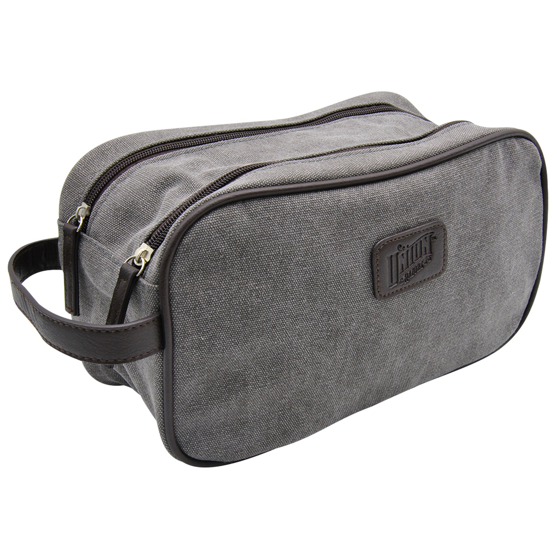Union Razors  Toiletry Bag For Men Or Women Tb1 - Travel Dopp Kit Holds Meds Make-Up Grooming Items - Strap For Hanging