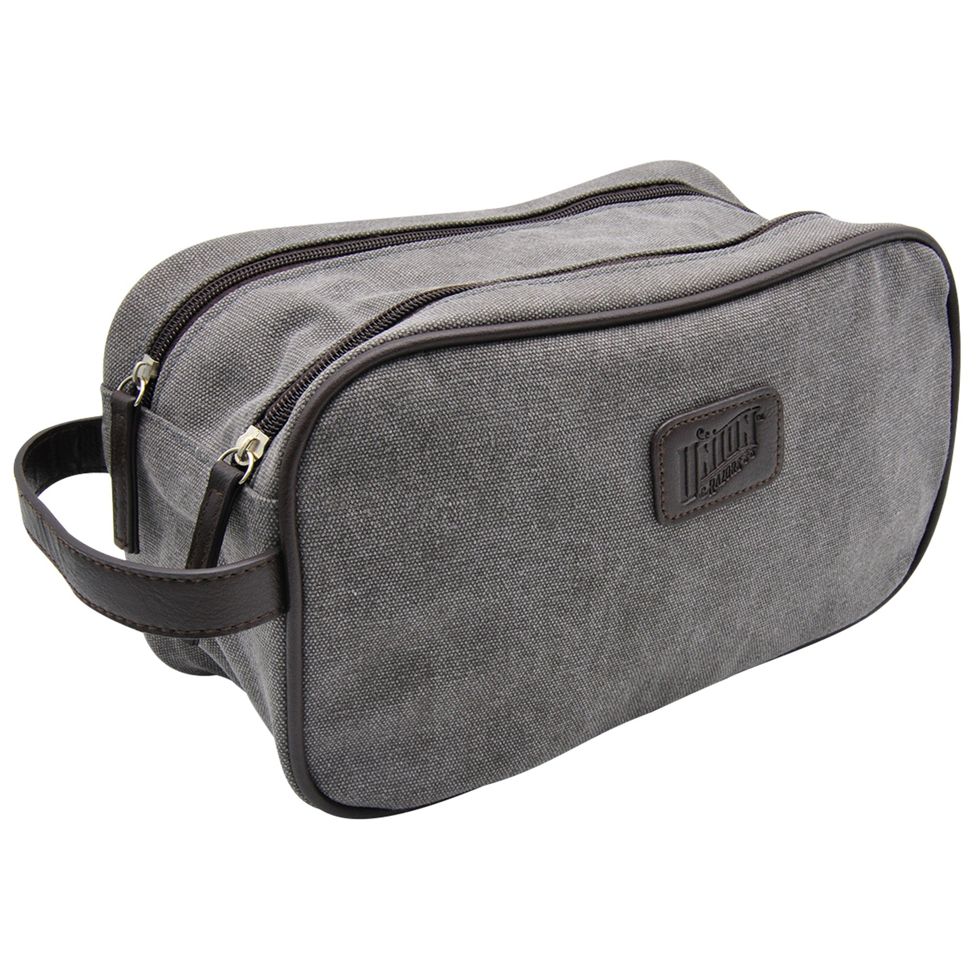 Union Razors Toiletry Bag For Men Or Women Tb1 - Travel Dopp Kit Holds Meds Make-Up Grooming Items - Strap For Hanging
