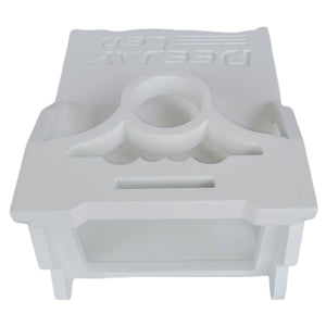 1 Din Space Plus 2 Eq Stylish Wooden Controller Case For Mobile Competitions White Toyota Style
