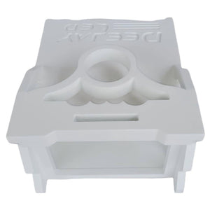 1 Din Space Plus 2 Eq Stylish Wooden Controller Case For Mobile Competitions White Toyota Style