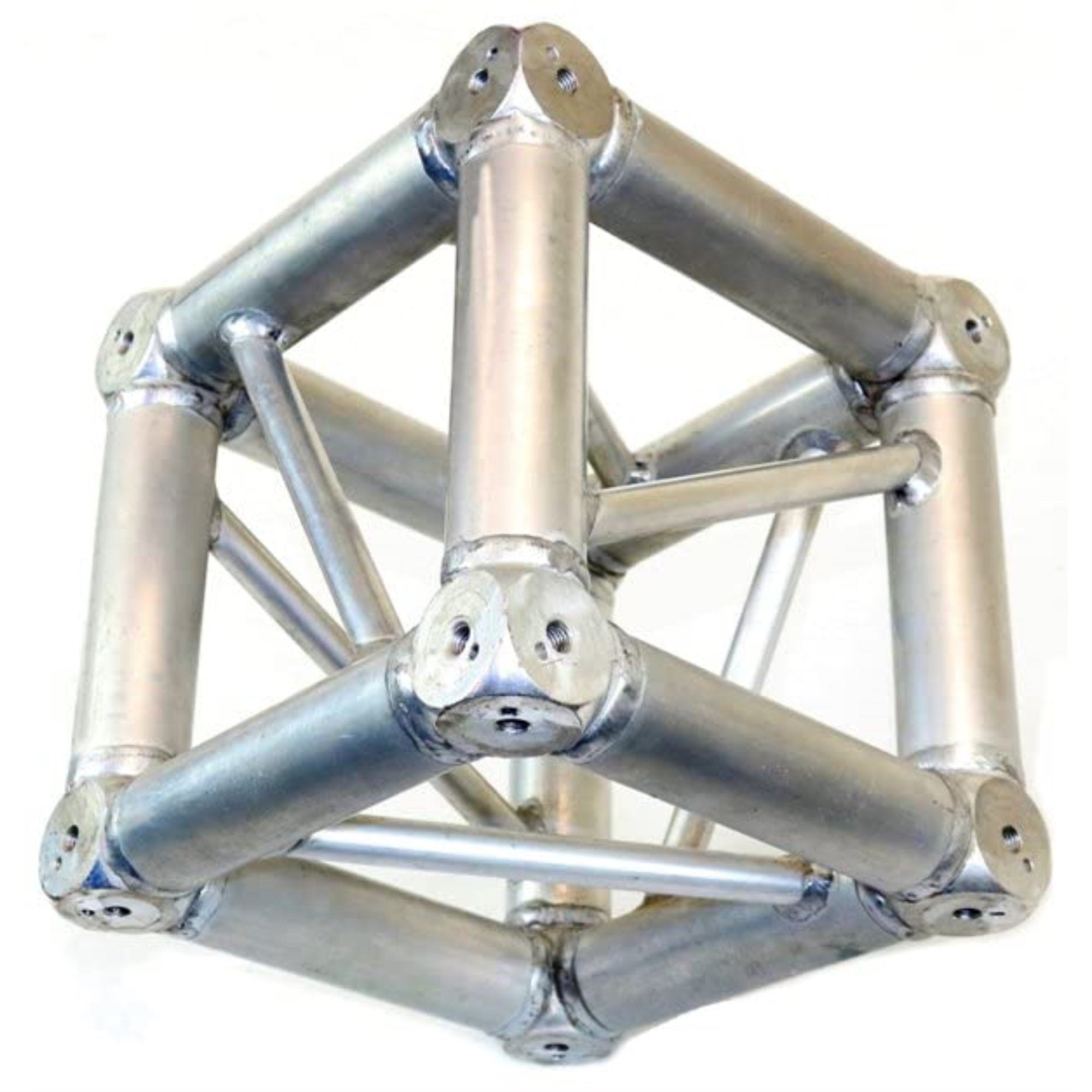12-In Square Aluminum Stage Truss 6-Way Junction Segment