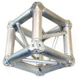 12-In Square Aluminum Stage Truss 6-Way Junction Segment
