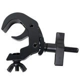 Aluminum Self-Locking M10 Clamp With Big Wing Knob For 2 Truss Tube Capacity 330 Lbs. Black Finish
