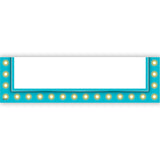 Light Blue Marquee Magnetic Pockets - Small