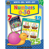 Write-On/Wipe-Off: Numbers 030