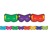 Superhero Masks Die-Cut Border Trim